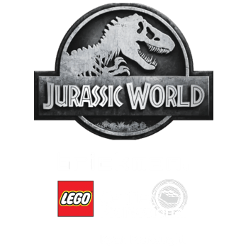 Jurassic World by Brickman logo